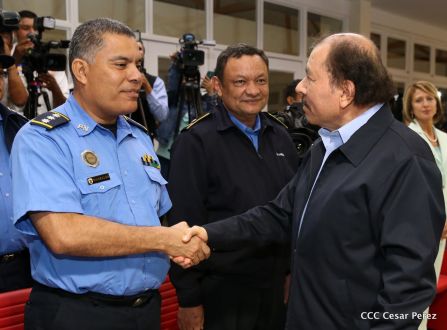 Daniel y Rosario clausuran XXIII reunión de la Comisión de Jefes y Directores de Policías de Centroamérica, México, el Caribe y Colombia