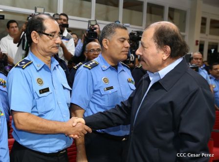 Daniel y Rosario clausuran XXIII reunión de la Comisión de Jefes y Directores de Policías de Centroamérica, México, el Caribe y Colombia