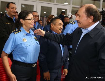 Daniel y Rosario clausuran XXIII reunión de la Comisión de Jefes y Directores de Policías de Centroamérica, México, el Caribe y Colombia