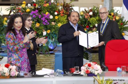 Daniel y Rosario clausuran XXIII reunión de la Comisión de Jefes y Directores de Policías de Centroamérica, México, el Caribe y Colombia