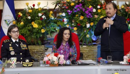 Daniel y Rosario clausuran XXIII reunión de la Comisión de Jefes y Directores de Policías de Centroamérica, México, el Caribe y Colombia