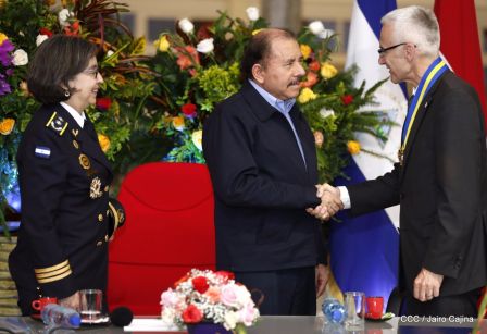 Daniel y Rosario clausuran XXIII reunión de la Comisión de Jefes y Directores de Policías de Centroamérica, México, el Caribe y Colombia