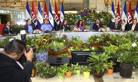 Daniel y Rosario clausuran XXIII reunión de la Comisión de Jefes y Directores de Policías de Centroamérica, México, el Caribe y Colombia