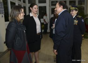 Daniel y Rosario clausuran XXIII reunión de la Comisión de Jefes y Directores de Policías de Centroamérica, México, el Caribe y Colombia