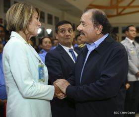 Daniel y Rosario clausuran XXIII reunión de la Comisión de Jefes y Directores de Policías de Centroamérica, México, el Caribe y Colombia