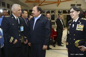 Daniel y Rosario clausuran XXIII reunión de la Comisión de Jefes y Directores de Policías de Centroamérica, México, el Caribe y Colombia