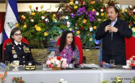 Daniel y Rosario clausuran XXIII reunión de la Comisión de Jefes y Directores de Policías de Centroamérica, México, el Caribe y Colombia