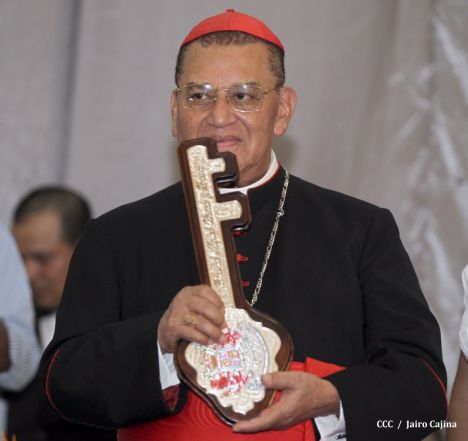 Celebración del Onomástico del Cardenal Miguel en Masaya