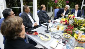 Reunión del Presidente Daniel con Directores del Banco Mundial