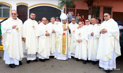Masaya celebra a su santo patrono