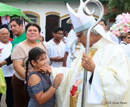 Masaya celebra a su santo patrono