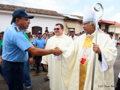 Masaya celebra a su santo patrono
