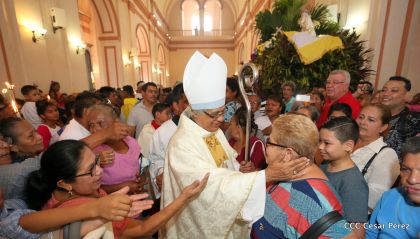 Masaya celebra a su santo patrono