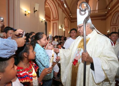 Masaya celebra a su santo patrono