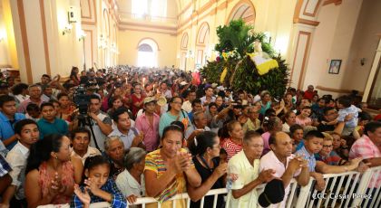 Masaya celebra a su santo patrono