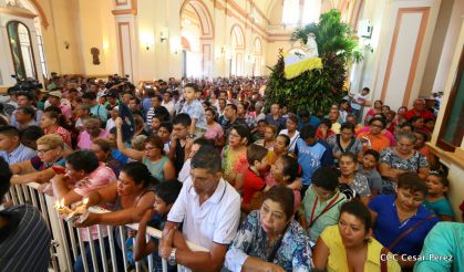 Masaya celebra a su santo patrono