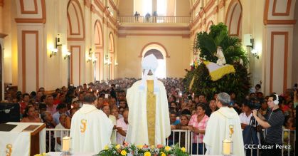 Masaya celebra a su santo patrono