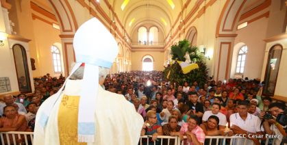 Masaya celebra a su santo patrono