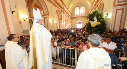 Masaya celebra a su santo patrono