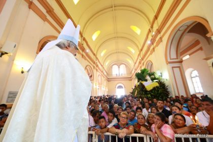 Masaya celebra a su santo patrono