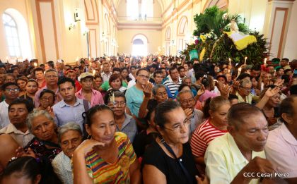 Masaya celebra a su santo patrono