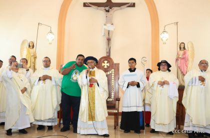 Masaya celebra a su santo patrono