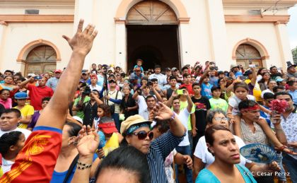 Masaya celebra a su santo patrono