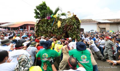 Masaya celebra a su santo patrono