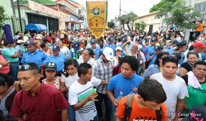 Masaya celebra a su santo patrono
