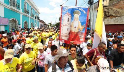 Masaya celebra a su santo patrono