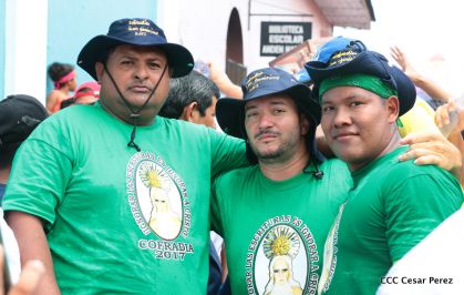 Masaya celebra a su santo patrono