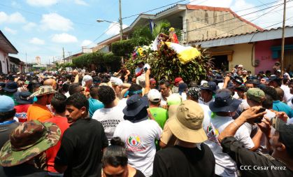 Masaya celebra a su santo patrono