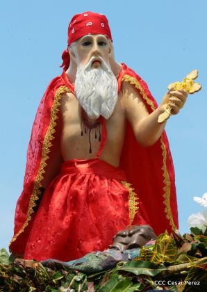 Masaya celebra a su santo patrono