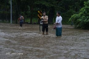 Imágenes de las afectaciones de la Tormenta Tropical Nate en Nicaragua