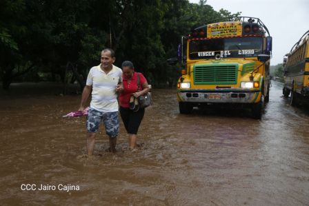 Imágenes de las afectaciones de la Tormenta Tropical Nate en Nicaragua