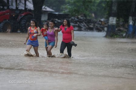 Imágenes de las afectaciones de la Tormenta Tropical Nate en Nicaragua