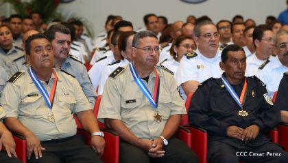 Acto del 38 aniversario del Ministerio de Gobernación