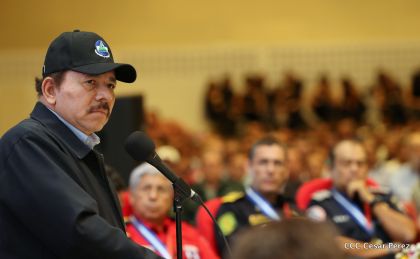 Acto del 38 aniversario del Ministerio de Gobernación