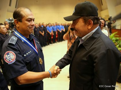 Acto del 38 aniversario del Ministerio de Gobernación