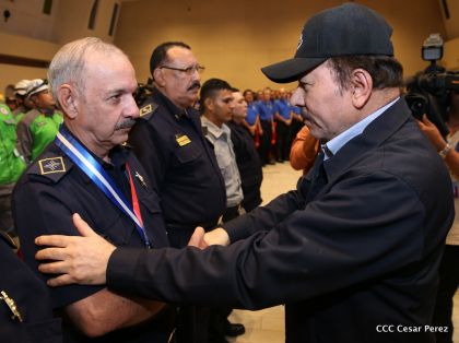 Acto del 38 aniversario del Ministerio de Gobernación