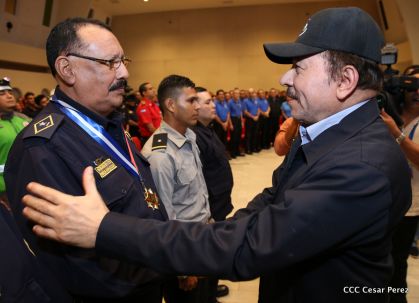 Acto del 38 aniversario del Ministerio de Gobernación