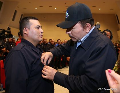 Acto del 38 aniversario del Ministerio de Gobernación