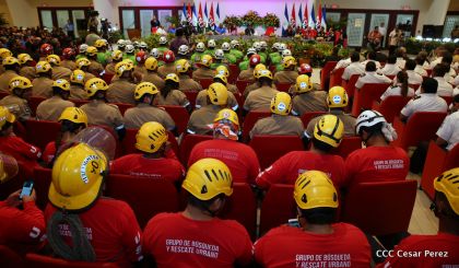 Acto del 38 aniversario del Ministerio de Gobernación