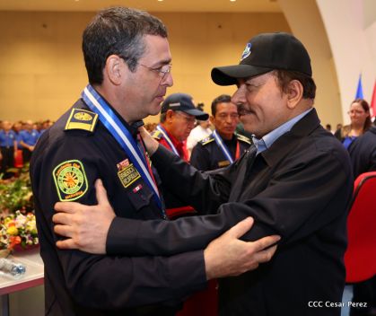 Acto del 38 aniversario del Ministerio de Gobernación