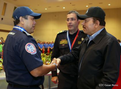 Acto del 38 aniversario del Ministerio de Gobernación