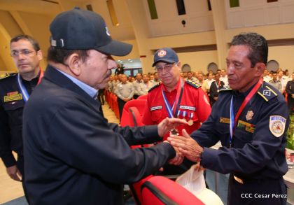 Acto del 38 aniversario del Ministerio de Gobernación