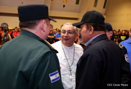 Acto del 38 aniversario del Ministerio de Gobernación