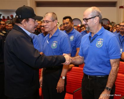 Acto del 38 aniversario del Ministerio de Gobernación