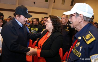 Acto del 38 aniversario del Ministerio de Gobernación