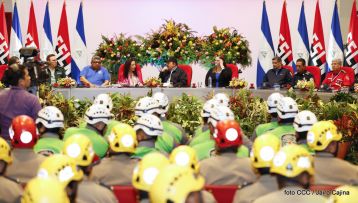 Acto del 38 aniversario del Ministerio de Gobernación